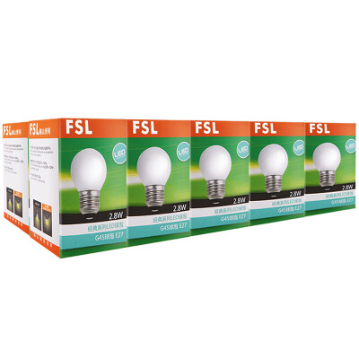 

[Jingdong Supermarket] Foshan Lighting (FSL) LED Bulb Big Screw Bulb E27 White 6500K 2.8W10 Support