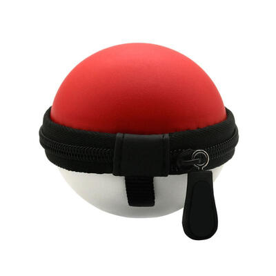 

ALLOYSEED Portable PU Carrying Case Storage Box Protective Pouch Bag Organizer for Switch Pikachu Pokemon Pokeball