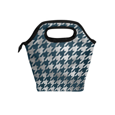 

Insulated Lunch Tote Bag Plover Case Travel Picnic Lunch Handbags Portable Zipper Lunch Bag Box
