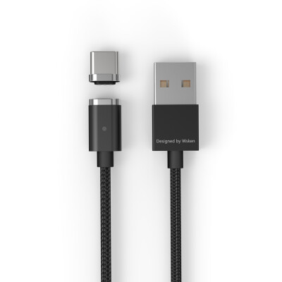 

Original WSKEN X-Cable Mini 2 Metal Magnetic Type-C Charging Cable Charge & Transfer Data Cord Intelligent Data Sync Charger Quick