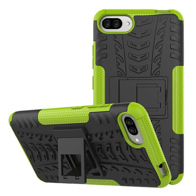

Fivice ASUS ZenFone Max Pro M1 ZB601602KL Case TPU anti-fall tire pattern back clip bracket phone case