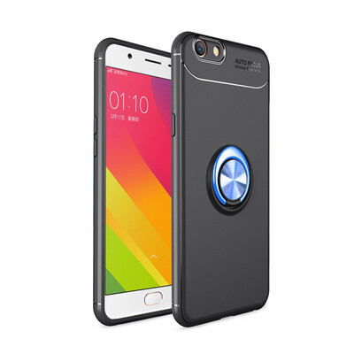 

Fivice OPPO F1SA59 case TPU metal ring shell magnetic bracket soft shell