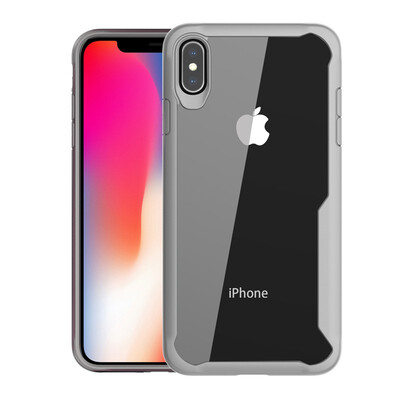 

Goowiiz Luxury Phone Case For Iphone XsXs MaxXR HD Clear Acrylic TPU Silicone Prevent falling Full protection
