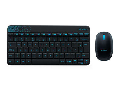 

Logitech MK240 24Ghz Wireless Desktop Mouse&Keyboard Combo EnglishKorean Type Black Color