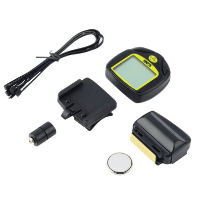 

Wireless LCD Bike Computer Odometer Speedometer Cycle Bicycle Waterproof