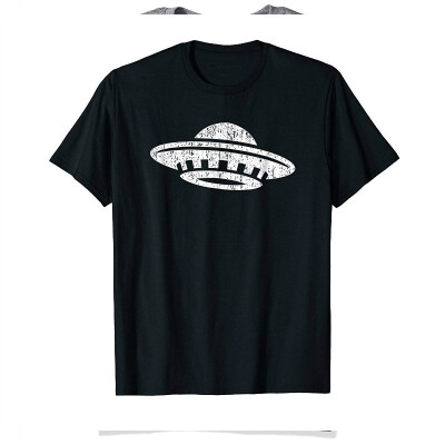 

Aliens UFO Distressed Graphic T-shirt