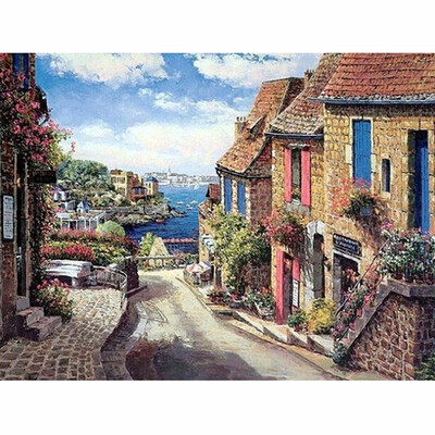

diy full Diamond embroidery decoration 5d diamond painting cross scenery vase Mosaic rhinestone pasted pattern gift