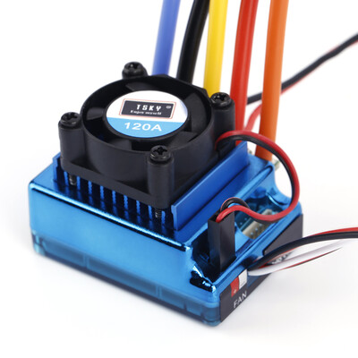 

Сенсорные 120А ESC Безщеточный регулятор скорости для 1/8 1/10 автомобилей/грузовик гусеничные