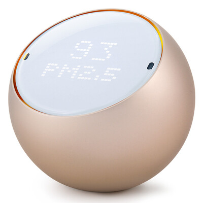 

Air fruit AIRNUT 1S smart air quality detector carbon dioxide PM25 Haze temperature&humidity home detection monitor rose gold