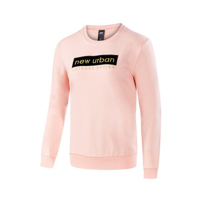 

Xtep sweater womens pullover 2018 autumn new womens shirt urban casual fashion simple sports sweater 882328059151 pink