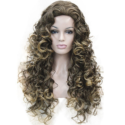 

StrongBeauty 26 inch Long Wavy Blonde mix Synthetic Wig Full Wigs for Women COLOUR CHOICES