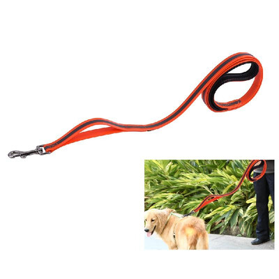 

Dog Leash Durable Waterproof Safe Pet Leash Strap with Premium Strength Double Handles for Medium Large Dog