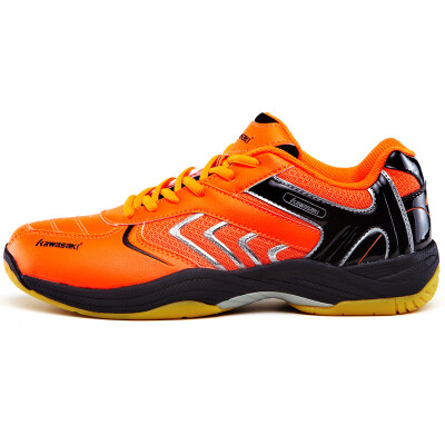 

Jingdong supermarket Kawasaki Kawasaki badminton shoes comfortable breathable non-slip wear-resistant sports shoes shadow orange 43 yards