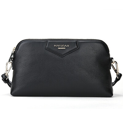 

Scarecrow MEXICAN Europe&the United States first layer leather slung small bag shoulder bag simple fashion handbags ladies small bag tide MYH70416L-06 black