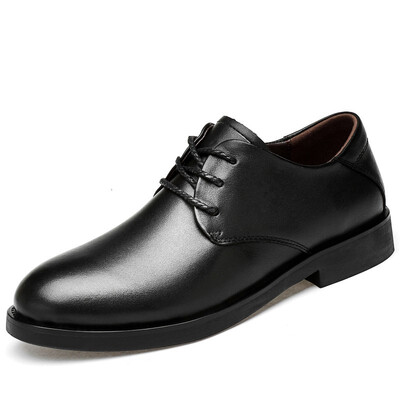 

Mens Shoes Fashion Casual Shoes Breathable Light Shoes Genuine Leather Shoes For Men Black Brown Size 38-44