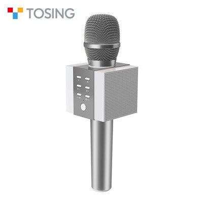

Tosing 2019 New 008 3 in 1 Handheld Karaoke Microphone with One Button to Remove Original Singsing Function Sing Anytime TF card