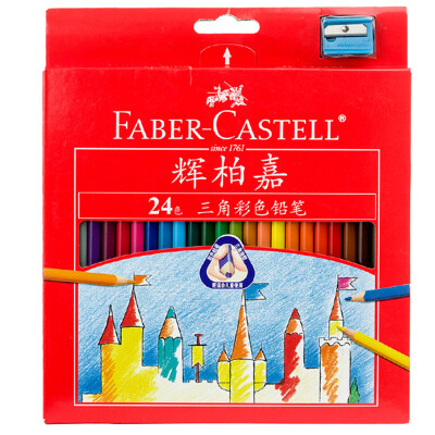 

Faber-castell 115855 24-color oily color pencil color pen color lead