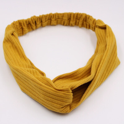 

Vintage Fold Velvet Headband Cross Twist Turban Elastic Hair Band Women Hair Accessories Autumn Winter