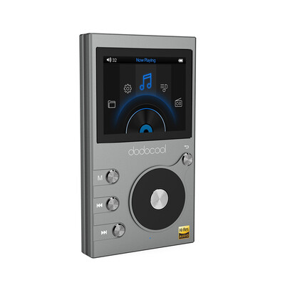 

dodocool 8GB High Resolution Audio Digital Lossless Sound Hi-Fi Music Player with Voice Recorder&FM Radio 30 Hours Playback 2"
