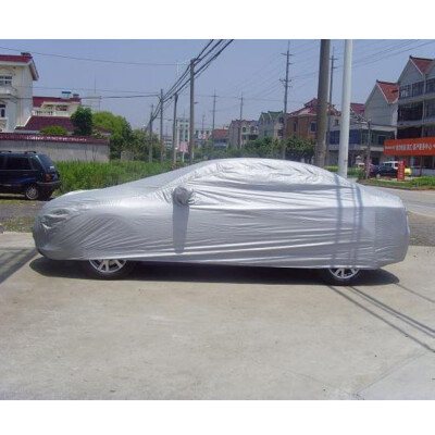 

Full Car Cover Indoor Outdoor Sunscreen Heat Protection Dustproof Anti-UV Scratch-Resistant Sedan Universal Suit XXL