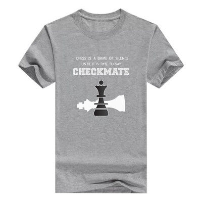 

Chess Pieces T-Shirt Funny Checkmate Quote Gift Tee