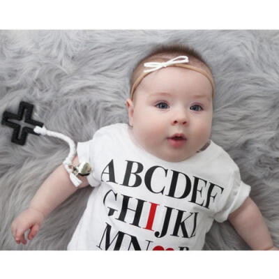 

Newborn Baby Boy Girl Letter Print Tops T-shirt Pants Leggings Casual Outfits UK