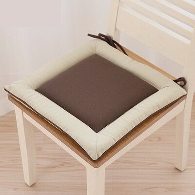 

Four Seasons Office Chair Seat Cushion Square Anti-slip Seat Mat Buttocks Sitting Pad Home Decor Kitchen Chair Cushion
