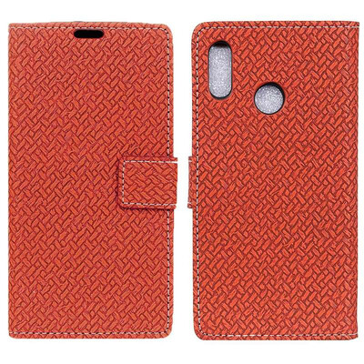 

MOONCASE Millet Mi Mix 2S woven leather case - brown