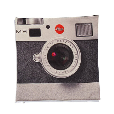 

UpperX Linen sofa camera model Cushion case Pillowcase 45x45cm Black white