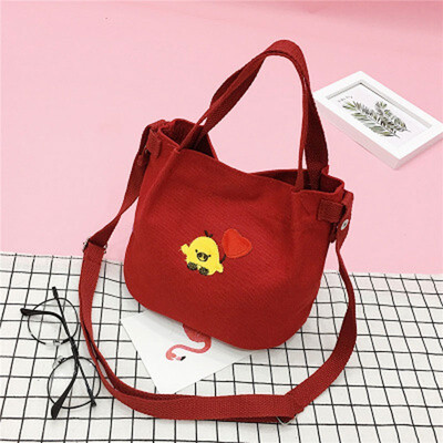 

Canvas Shoulder Bags Women Girls Totes Large Capacity Casual Messenger Bag Simple Crossbody Bags Shopping Handbags for Feminina