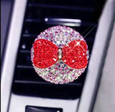 

Automobile Decoration Ornaments Fashionable Rhinestone Car Air outlet Solid Fragrance clip Car Accessories Nice Gift Beautiful