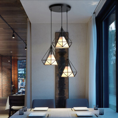 

JUEJA Modern Iron Pendant Lamp Home Lighting for Living Room Dining Bedroom Hallway Balcony E27 85 - 265V