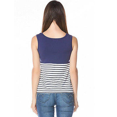 

Sleeveless Breast Feeding Nursing Tops Maternity Clothes Pregnant Women M-2XL