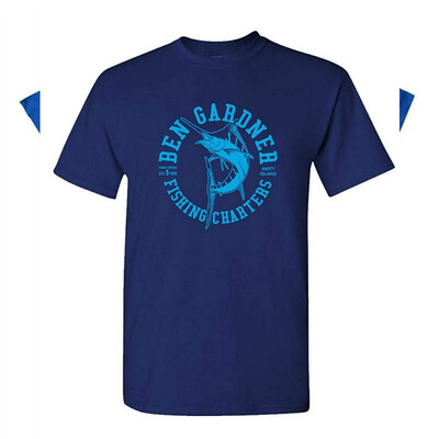 

Ben Gardner Fishing Charter - Movie Parody - Mens Cotton T-Shirt