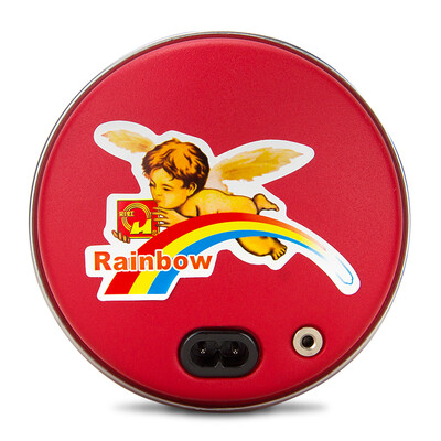 

Rainbow hand warmer electric hand warmer small warm baby charging