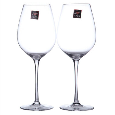 

Jingdong Supermarket 1950 classic Bordeaux 450ML pure hand-blown red wine glass goblet 2 boxed