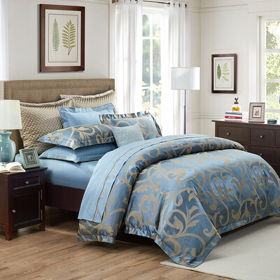 

SOMERELLE print cotton bed setbed kit duvet coverbed sheetpillowcase
