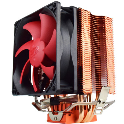 

PCCooler (PCCOOLER) Синхай S88 тепла процессора раковины (8 см смарт заслонки вентилятора / Multi-платформы / тепловая труба / лиганд термопаста / отключение звука)