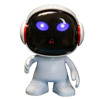 

Spaceman bluetooth sound wireless stereo mini speaker TF card U disk MP3 music format player FM radio robot mobile phone call