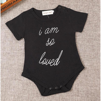 

Newborn Baby Boys Girls Short Sleeve Romper Jumpsuit Bodysuit Clothing Outfits