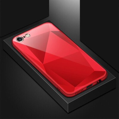 

Goowiiz Phone Case For Iphone 66s6 Plus6s Plus Luxury Optically square glass TPUPC Full Protective cover