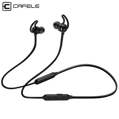 

Cafele Magnetic Bluetooth Earphone MINI 3D Stereo Wireless Headset IPX5 Waterproof Sport Bluetooth Earphone with Microphone
