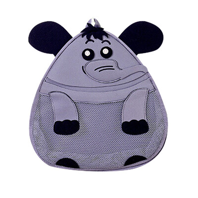 

UpperX 3D Cartoon Elephant Storage Bag Kids Toy Collection Bathroom Waterproof The Wall Bag Net Bag Wash Supplies Organizer