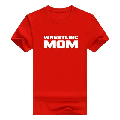 

Wrestling Mom Proud Sports Team Mother Short Sleeve Mens T-Shirt
