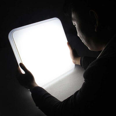 

Modern Simple Square Acrylic LED Ceiling Light Living Room Bedroom Home Lamp
