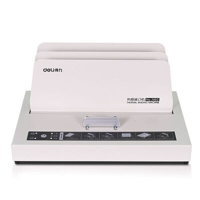 

Deli) 3882 hot melt binding machine contract / tender plastic installed (binding thickness 40mm