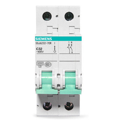 

Siemens (SIEMENS) 5SJ62327CR стандартный автоматический выключатель 2P32A с двойным входом и двойной главный выключатель