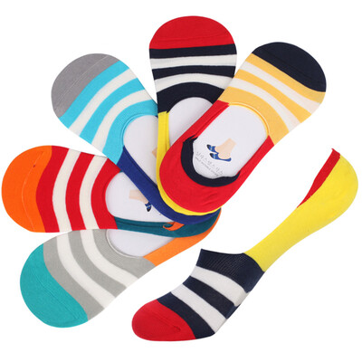 

Antarctic Nanjiren Casual Cotton Socks Combed Cotton Men Business Sports breathable stealth socks 5 double gift box MY013 Mixed color
