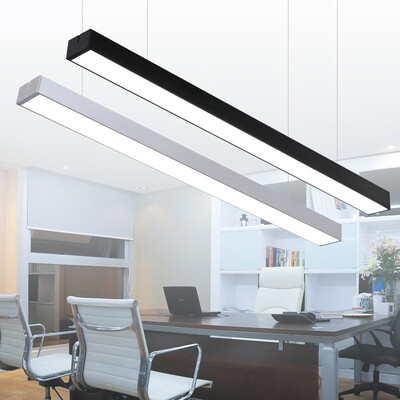 

Baycheer HL488711 60CM Single Tube Long Strip LED Ceiling Light Office LightBlack