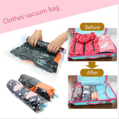 

SPACE SAVING VACUUM STORAGE BAGS EXTRA LARGE JUMBO SEAL CLOTHES BAG VACCUUM VAC